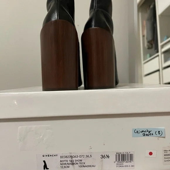 SALE⭐️ GIVENCHY BOTTE 12.5 SHOW boots - Picture 10 of 12